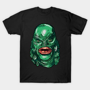 Squiggly creature from the Black Lagoon T-Shirt